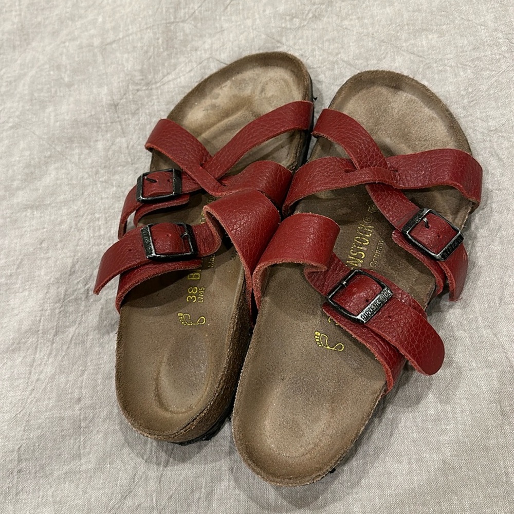 women’s size 38 birkenstocks